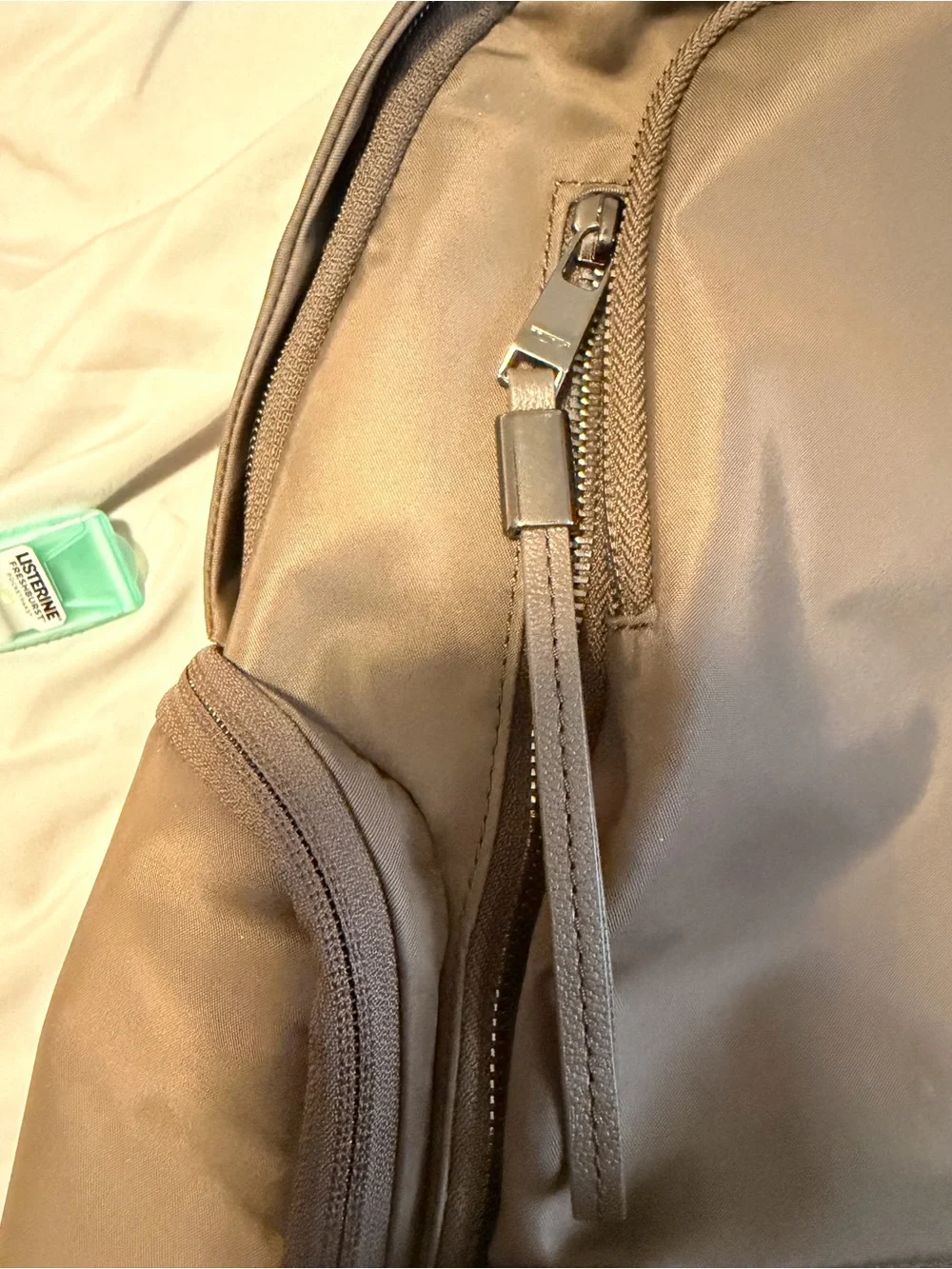 TUMI Voyageur Celina mink Backpack with gunmetal Hardware